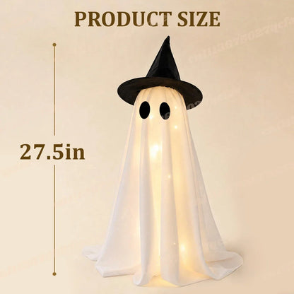 Lit Ghost Table Decor – Set of 2