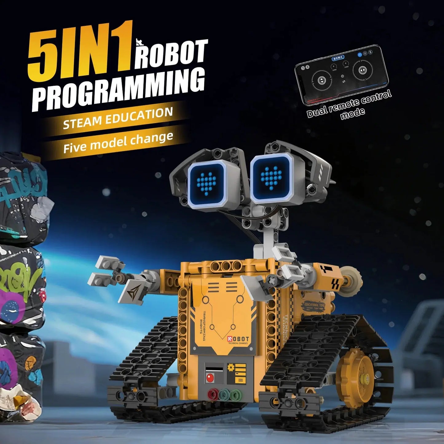 AZAVEX™ - 5-in-1 Smart Robot Building Kit AZAVEX