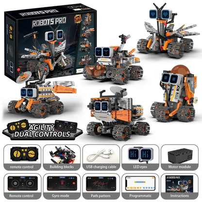 AZAVEX™ - 5-in-1 Smart Robot Building Kit AZAVEX