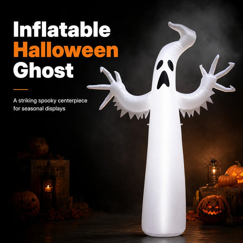 Giant Lit Ghost Inflatable
