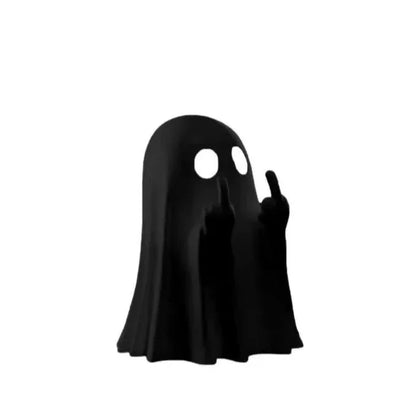 Lit Ghost Funny Resin Statue