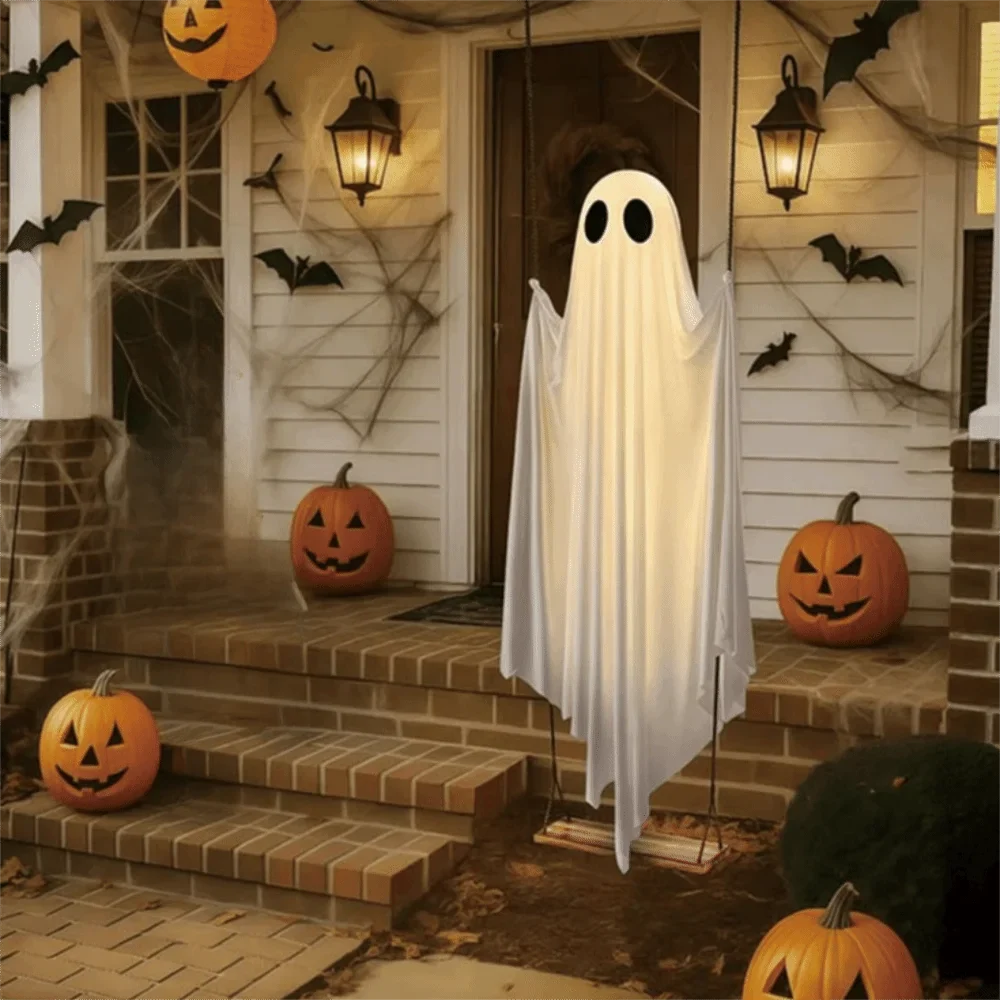 Lighted Swinging Ghost