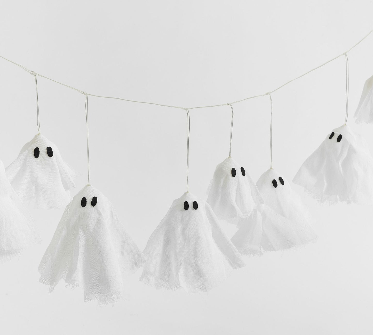 Lit Ghost String Lights