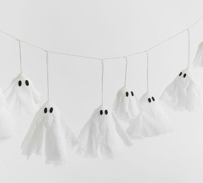 Lit Ghost String Lights